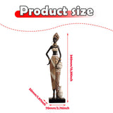 Maxbell African Women Statue Party Accent Hotel Farmhouse Home African Art Sculpture 7cmx5cmx34cm