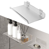 Maxbell Bathroom Organizer Lightweight Cosmetic Display Shelf for Washroom Household 20x10x3.5 cm