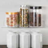 Maxbell Bathroom Organizer Lightweight Cosmetic Display Shelf for Washroom Household 20x15x3.5 cm