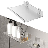 Maxbell Bathroom Organizer Lightweight Cosmetic Display Shelf for Washroom Household 20x15x3.5 cm