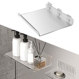 Maxbell Bathroom Organizer Lightweight Cosmetic Display Shelf for Washroom Household 20x20x3.5 cm