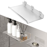 Maxbell Bathroom Organizer Lightweight Cosmetic Display Shelf for Washroom Household 30x15x3.5 cm