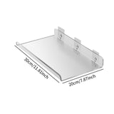 Maxbell Bathroom Organizer Lightweight Cosmetic Display Shelf for Washroom Household 30x20x3.5 cm