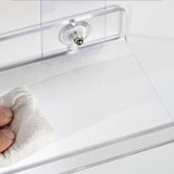 Maxbell Bathroom Organizer Lightweight Cosmetic Display Shelf for Washroom Household 40x15x3.5 cm