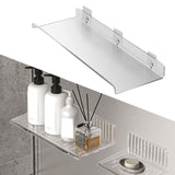 Maxbell Bathroom Organizer Lightweight Cosmetic Display Shelf for Washroom Household 40x15x3.5 cm