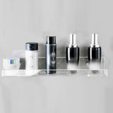 Maxbell Bathroom Organizer Lightweight Cosmetic Display Shelf for Washroom Household 40x15x3.5 cm