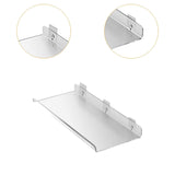 Maxbell Bathroom Organizer Lightweight Cosmetic Display Shelf for Washroom Household 40x20x3.5 cm