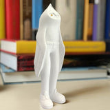 Maxbell Resin Animal Statue Cute Desktop Decor Ornament for Hotel Spring Living Room BIRDMAN