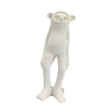 Maxbell Resin Animal Statue Cute Desktop Decor Ornament for Hotel Spring Living Room MINKY Monkey