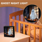 Maxbell Ghost Doll Photo Album Black Frame Ornament for Celebrations Entryway Indoor