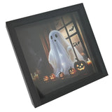 Maxbell Ghost Doll Photo Album Black Frame Ornament for Celebrations Entryway Indoor