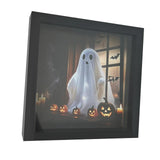 Maxbell Ghost Doll Photo Album Black Frame Ornament for Celebrations Entryway Indoor