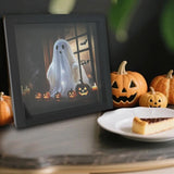 Maxbell Ghost Doll Photo Album Black Frame Ornament for Celebrations Entryway Indoor