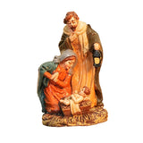 Maxbell Christmas Nativity Scene Figurine Decor Xmas Statue for Gift Closet Style D