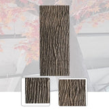 Maxbell Simulation Bark Cover Multipurpose Ornament Pipe Cover for Home Floor Indoor 40cmx100cm