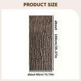 Maxbell Simulation Bark Cover Multipurpose Ornament Pipe Cover for Home Floor Indoor 40cmx100cm
