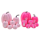 Maxbell 7 Pieces Fall Artificial Pumpkins Decoration for Festive
