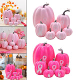 Maxbell 7 Pieces Fall Artificial Pumpkins Decoration for Festive