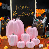 Maxbell 7 Pieces Fall Artificial Pumpkins Decoration for Festive