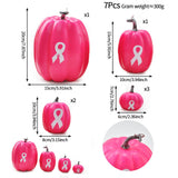 Maxbell 7 Pieces Fall Artificial Pumpkins Decoration for Festive