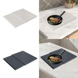 Maxbell Countertop Storage Moving Slider Sliding Coffee Tray Mat for Toaster Blender White