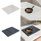 Maxbell Countertop Storage Moving Slider Sliding Coffee Tray Mat for Toaster Blender White