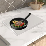 Maxbell Countertop Storage Moving Slider Sliding Coffee Tray Mat for Toaster Blender White