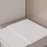 Maxbell Countertop Storage Moving Slider Sliding Coffee Tray Mat for Toaster Blender White