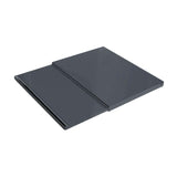 Maxbell Countertop Storage Moving Slider Sliding Coffee Tray Mat for Toaster Blender Black