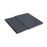 Maxbell Countertop Storage Moving Slider Sliding Coffee Tray Mat for Toaster Blender Black