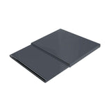 Maxbell Countertop Storage Moving Slider Sliding Coffee Tray Mat for Toaster Blender Black