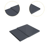 Maxbell Countertop Storage Moving Slider Sliding Coffee Tray Mat for Toaster Blender Black