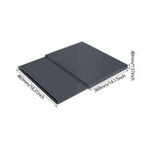 Maxbell Countertop Storage Moving Slider Sliding Coffee Tray Mat for Toaster Blender Black