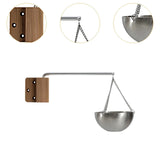 Maxbell Sauna Oil Cup Elegant Essential Oil Holder Bowl for Home Sauna Room Bathroom