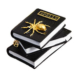 Maxbell Halloween Witch Spellbook Spooky Table Decoration for Bookshelf Indoor Gifts