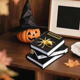 Maxbell Halloween Witch Spellbook Spooky Table Decoration for Bookshelf Indoor Gifts