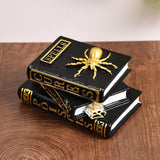 Maxbell Halloween Witch Spellbook Spooky Table Decoration for Bookshelf Indoor Gifts