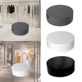Maxbell Round Mannequin Display Pedestal Stand for Dressing Room Exhibitions Jewelry Gray