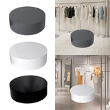 Maxbell Round Mannequin Display Pedestal Stand for Dressing Room Exhibitions Jewelry Gray