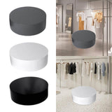 Maxbell Round Mannequin Display Pedestal Stand for Dressing Room Exhibitions Jewelry Gray