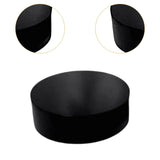 Maxbell Round Mannequin Display Pedestal Stand for Dressing Room Exhibitions Jewelry Black