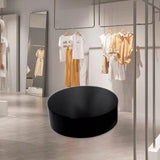 Maxbell Round Mannequin Display Pedestal Stand for Dressing Room Exhibitions Jewelry Black