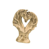 Maxbell Loving Horses Figurine Display Decor for Countertop Living Room Horse Lovers