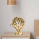 Maxbell Loving Horses Figurine Display Decor for Countertop Living Room Horse Lovers