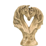 Maxbell Loving Horses Figurine Display Decor for Countertop Living Room Horse Lovers