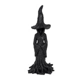 Maxbell Halloween Witch Statue Art Resin Sculpture for Restaurant Entryway Fireplace