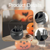 Maxbell Halloween Cauldron Small for Party Supplies Decoration with Utensil