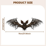 Maxbell Halloween Bat Wall Sticker Novelty Wall Decal for Apartment Home Living Room