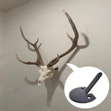 Maxbell Skull Mount Hanger Easy Intallation Indoor Outdoor Metal with Mounting Screw