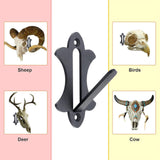 Maxbell 6x Deer Skull Mount Hanger for Game Animals Multipurpose Sturdy Skull Hanger